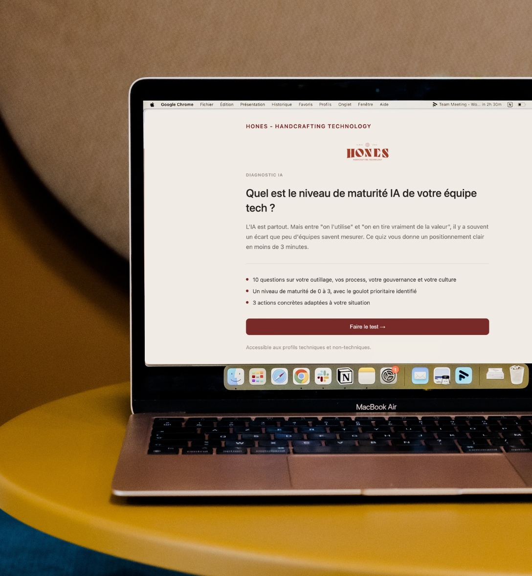 Test de maturité IA
