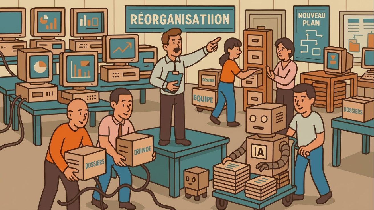Transformation IA en entreprise : réorganiser avant de déployer