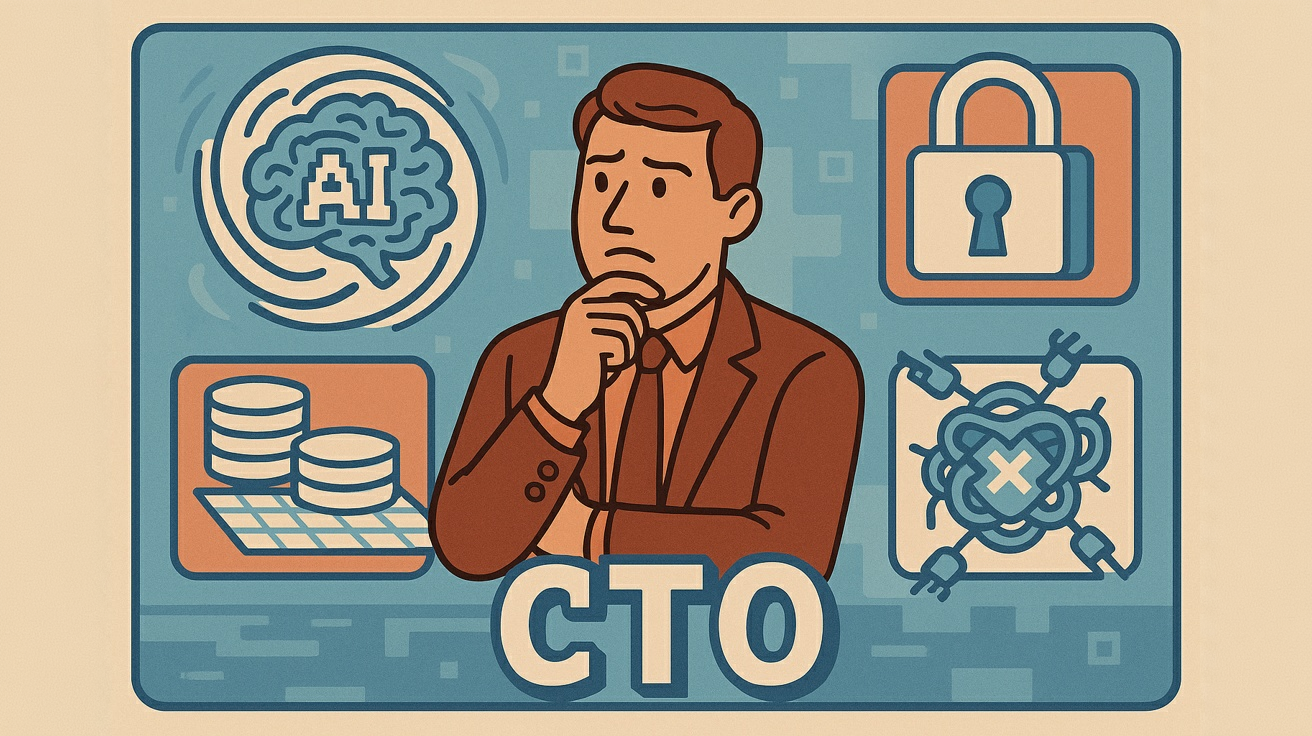 Les 4 grands défis des CTO en 2025 : IA, budget et dépendances